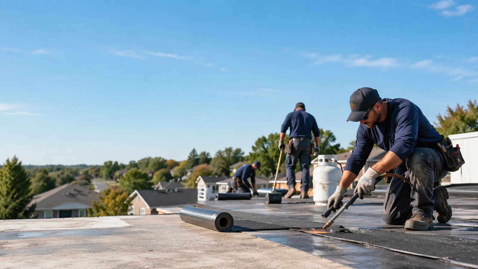 Flat Roof Leak Repair providers in Rose, OK